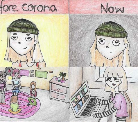 Corona-comic aus dem Buch