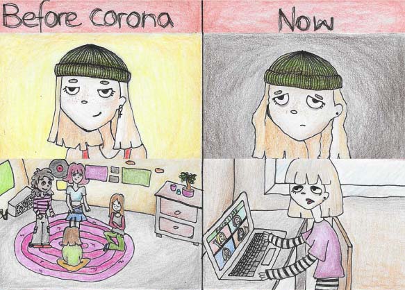 Corona-comic aus dem Buch